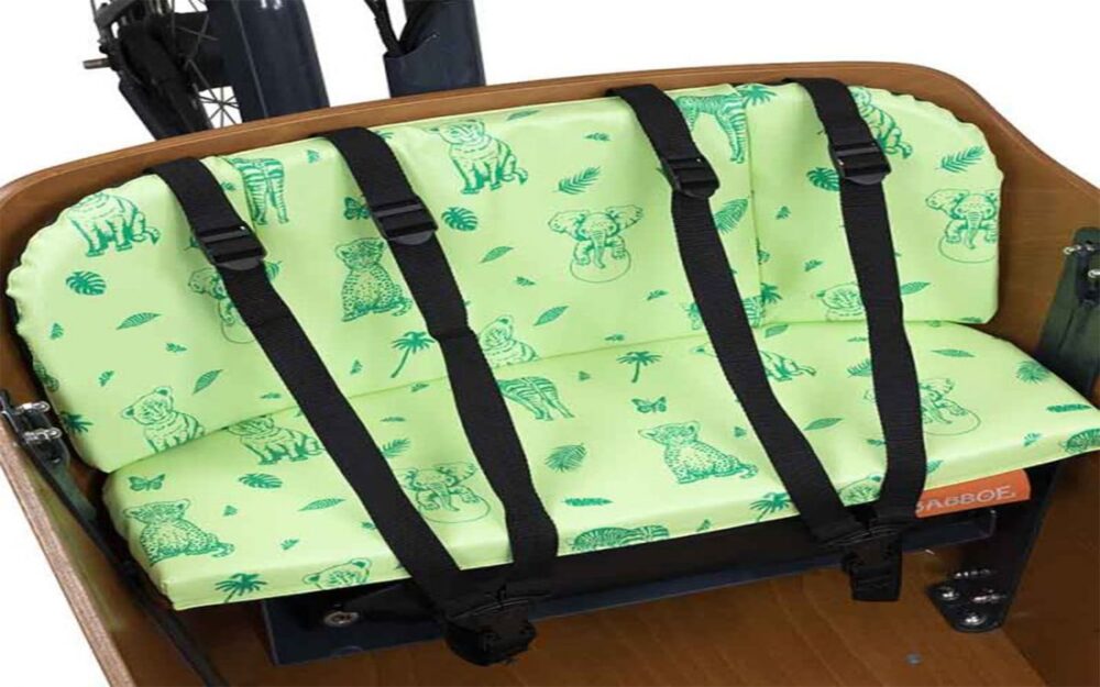 Babboe Cushions Safari Lime Product 1